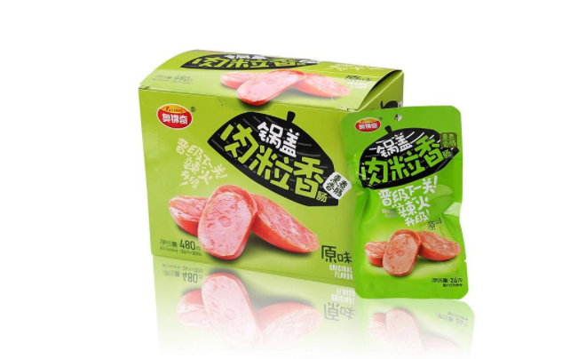 奧錦奇火腿腸 奧錦奇品牌logo與食品包裝設(shè)計(jì)欣賞(圖2)