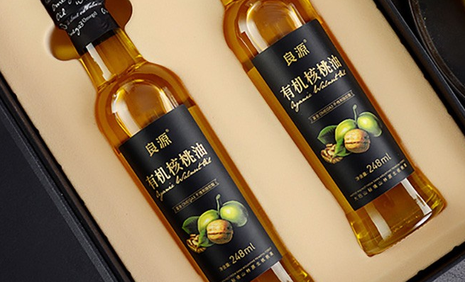 良源核桃油 良源食品包裝設(shè)計(jì)欣賞(圖3)
