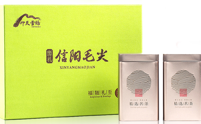 仰天雪綠茶 仰天雪綠食品包裝設(shè)計(jì)欣賞(圖4)