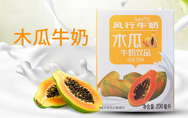 風(fēng)行牛奶 風(fēng)行牛奶食品包裝設(shè)計(jì)欣賞(圖2)