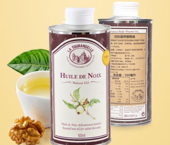 拉杜藍喬核桃油 LaTourangelle拉杜藍喬食品包裝設計欣賞(圖2)