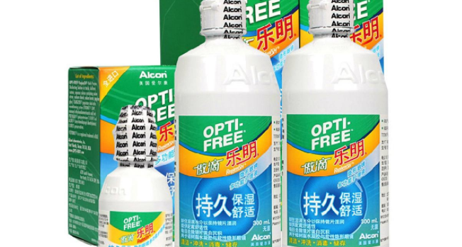 傲滴護理液 Opti-Free3傲滴食品包裝設計欣賞(圖3)