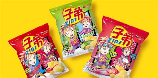 子弟薯片 子弟食品包裝設(shè)計欣賞(圖4)