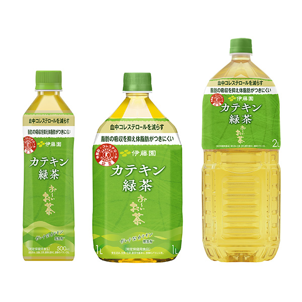 食品包裝設計欣賞茶兒茶素綠茶伊藤園(圖1)