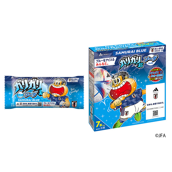 食品包裝設(shè)計(jì)欣賞加利先生蘇打足球代表赤城乳業(yè)(圖1)