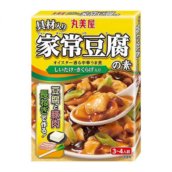 包裝創(chuàng)意設(shè)計(jì)欣賞加入配料的家常豆腐之素丸美屋食品工業(yè)(圖1)