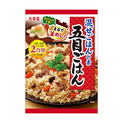 包裝設(shè)計(jì)公司推薦混合米飯的素什錦飯丸美屋食品工業(yè)包裝設(shè)計(jì)欣賞(圖1)