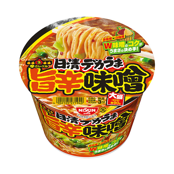 包裝設(shè)計(jì)公司推薦日清大美味辛味噌日清食品包裝設(shè)計(jì)欣賞(圖1)