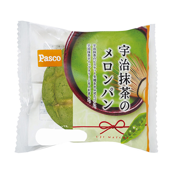 包裝設(shè)計(jì)公司推薦宇治抹茶哈密瓜面包敷島制面包包裝設(shè)計(jì)欣賞(圖1)