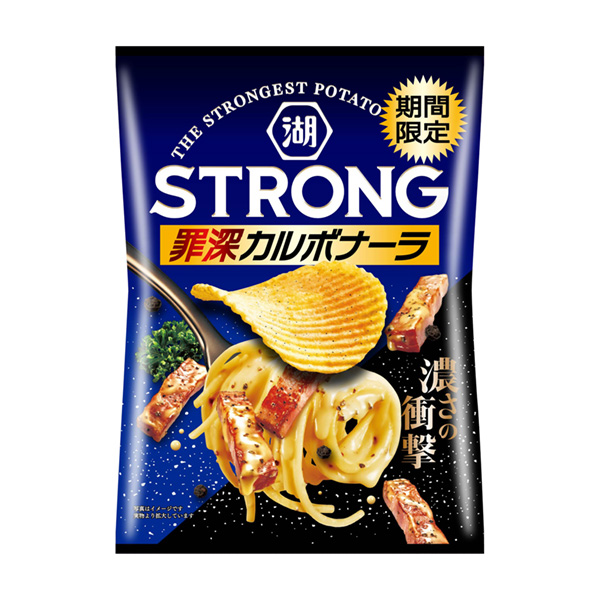 食品包裝設(shè)計(jì)欣賞湖池屋薯片罪孽深重培根醬湖池屋包裝設(shè)計(jì)欣賞(圖1) 食品包裝設(shè)計(jì)欣賞湖池屋薯片罪孽深重培根醬湖池屋包裝設(shè)計(jì)欣賞(圖1)