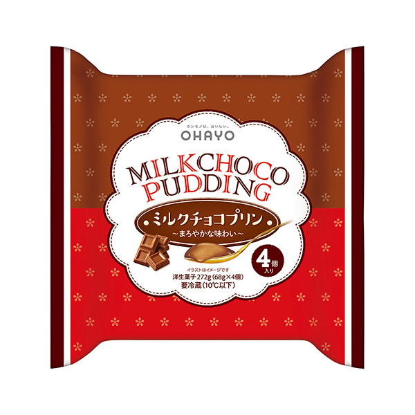 包裝設(shè)計公司推薦牛奶巧克力布丁奧哈約乳業(yè)包裝設(shè)計欣賞(圖1)