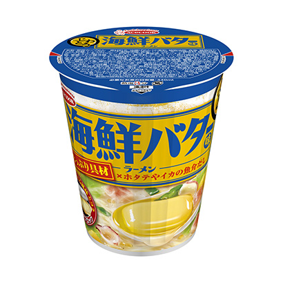 包裝設(shè)計(jì)公司推薦慢慢地海鮮黃油味拉面王牌廚師面類包裝設(shè)計(jì)(圖1)