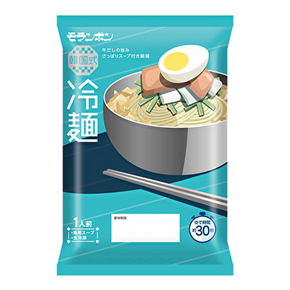 包裝設(shè)計公司推薦韓國式冷面莫倫邦面類包裝設(shè)計(圖1)