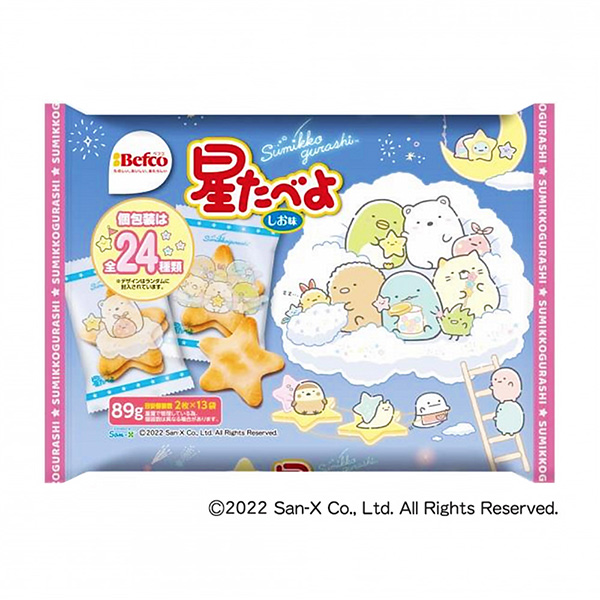 溜須拍馬的星星美味栗山米果點心包裝設(shè)計(圖1)