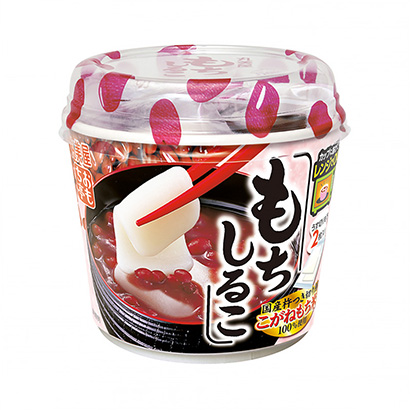 年糕小豆丸美屋食品工業(yè)甜點酸奶包裝設(shè)計(圖1)