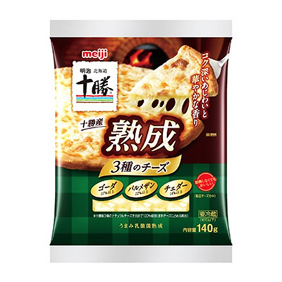 明治北海道十勝十勝產(chǎn)熟化種奶酪明治乳制品包裝設(shè)計(jì)(圖1)