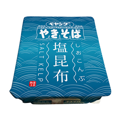 鹽海帶和蕎麥面簡直是面類包裝設(shè)計(jì)(圖1)