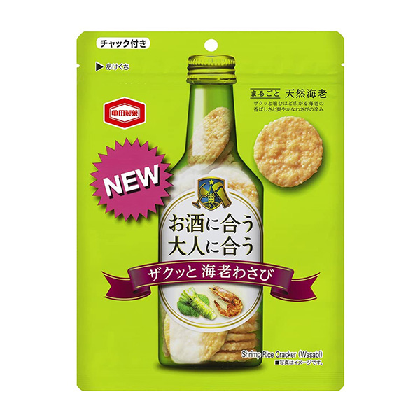 嘩啦啦蝦芥末龜田制菓點(diǎn)心包裝設(shè)計(jì)(圖1) 嘩啦啦蝦芥末龜田制菓點(diǎn)心包裝設(shè)計(jì)(圖1)