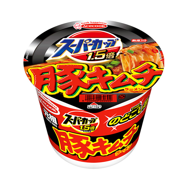 超級杯倍新豬泡菜拉面王牌廚師面類包裝設(shè)計(jì)(圖1) 超級杯倍新豬泡菜拉面王牌廚師面類包裝設(shè)計(jì)(圖1)