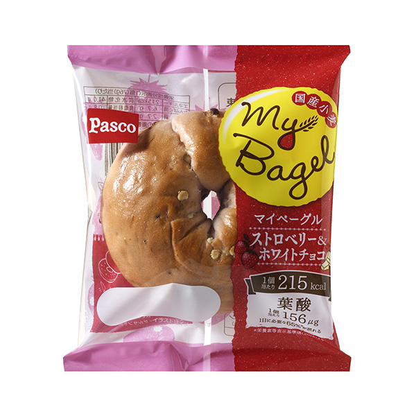 草莓白巧克力敷島制面包面包麥片類包裝設(shè)計(jì)(圖1)