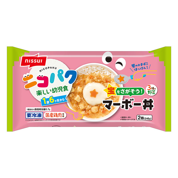 笑嘻嘻找寶藏吧麻婆蓋飯日本食品飲料包裝設(shè)計(jì)(圖1)