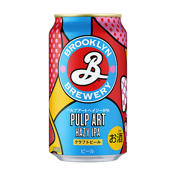 包裝設(shè)計欣賞布魯克林紙漿藝術(shù)high IPA (麒麟啤酒) (圖1)