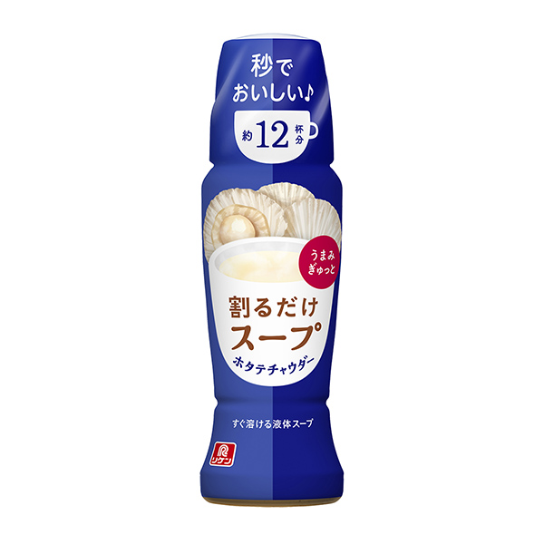 包裝設(shè)計欣賞打碎的湯汁＜扇貝雜燴＞ (理研維生素) (圖1)