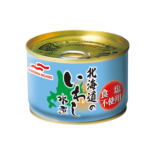 包裝設(shè)計(jì)欣賞北海道的沙丁魚水煮食鹽不使用(熊蜂) (圖1)